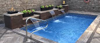 To make an above ground pool a semi inground pool you'll need to dig a little. Swimming Pool Installs Inground Semi Inground Queens Long Island Westchester