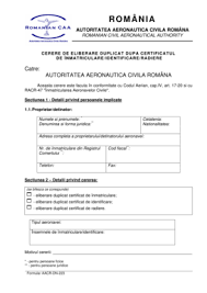 Ce traduceri sunt necesare pentru acte inmatriculare auto? Fillable Online Form Cod Dn 223 Doc Fax Email Print Pdffiller
