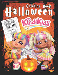 Create your own coloring book for kids of all ages. Kindi Kids Halloween Coloring Book High Quality Character Designs For Stress Relieving And Relaxation Loly Surprise 9798696207667 Amazon Com Books