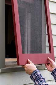 We had a hard time getting any breeze in them, but because the fans were in place, we hadn't had a problem with bugs and mosquitoes coming in. 15 Homemade Window Screen Plans You Can Diy Easily