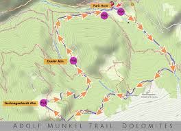 Hiking The Adolf Munkel Trail Dolomites Day Hike Moon Honey Travel Dolomites Trail Trip Planning