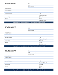 Rent Receipt Template Download This Printable Rent Receipt Template If You Are You Renting Out Y Receipt Template Invoice Template Word Free Receipt Template