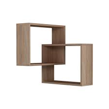 Ada Home Decor Warner Oak Mid Century Modern Wall Shelf Dcrw2184 The Home Depot Modern Wall Shelf Shelves Wall Shelves