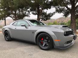 Used 2018 Dodge Challenger Srt Demon Rwd For Sale Right Now Cargurus