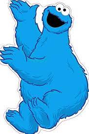 Bring sesame street into your child's room with this collage of colorful, vibrant and fun peel and stick wall decals! 11 Inch Cookie Monster Sesame Street Removable Wall Decal Sticker Art Home Kids Room Decor Decoration 9 By 11 Inches Buy Online In Dominica At Dominica Desertcart Com Productid 97688266