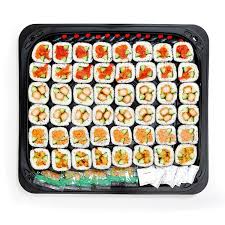 M and i shared this and we were able to do a pound each. Sushi Platter Costco Australia Sushi Platter Costco Party Platters Entertaining Recipes