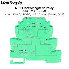 50ma 12v dc (resistive load). Mrc 25a61z120 120vac 110vdc Smart Plc Relay Elektromagnetik Papan Modul Controller 6a 250vac Dc Output Listrik Relay Switch Relay Aliexpress