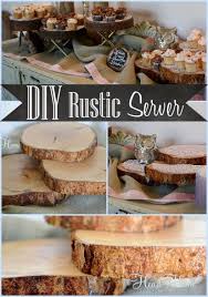 Diy Rustic Cupcake Stand All Things Heart And Home Rustic Cupcakes Rustic Cupcake Stands Rustic Baby Shower