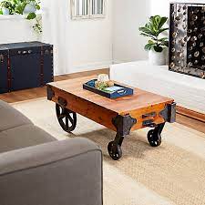Maybe you would like to learn more about one of these? Harper Willow 45 X 16 In Industrial Metal Rustic Wood Cart Coffee Table With Wheels 22 In Width 41 Lbs 56137 At Tractor Supply Co