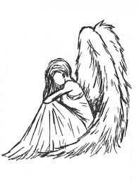 Disegni facili copiali a matita o con la biro portale bambini. 80 Immagini Di Angeli Disegni Da Colorare Per Bambini E Adulti A Tutto Donna