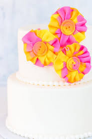 Tender seamless pattern with flowers anemones. Fondant Fabric Look Flowers I Scream For Buttercream