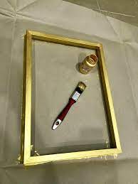 See more of frame gambar murah kemaman on facebook. Cantik Dan Mewah Diy Bingkai Gambar Warna Emas Wanita Ini Kongsi Caranya Keluarga