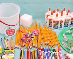 School Supply Cake Tutorial The Craft Patch School Supplies Cake Teacher Cakes School Teacher Gifts