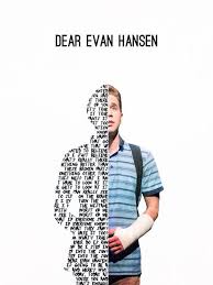 Okay But I Love How The Text On The Side Tells A Story It S Really Beautiful Looking At Where It Starts Dear Evan Hansen Dear Evan Hansen Musical Evan Hansen