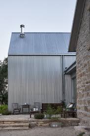 Photo 12 Of 17 In A Limestone Cottage In Kansas Is Reborn With A Metal Siding House Steel Architecture Steel Siding