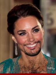 As a darker skinned lady with dark hair, any facial hair is more apparent than for blonder female celebrities, meaning beyonce has to be even more vigilant if she wants to be totally facial hair free. Kate Middleton 24 Hilarious Female Celebrities With Beard Photos