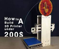 Building A 3d Printer Under 200 Build A 3d Printer 3d Printer Diy 3d Printer