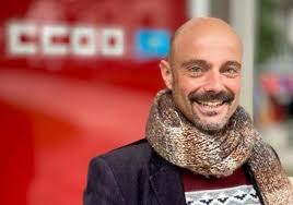 Jorge Espina, candidato para suceder a Víctor Roza como secretario comarcal  de Comisiones Obreras en Gijón