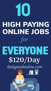 10 Best Online Jobs Paying 20 Per Hour Or More Online Jobs Legit Work From Home Job