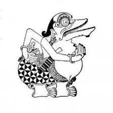 Petruk Punakawan Character Javanese Wayang Puppet Google Search Sketsa Seni Gambar