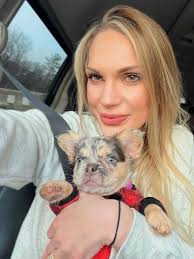 My favorite Christmas gift I've ever gotten in my 30 years 🥹  #fluffyfrenchie #dreampuppy