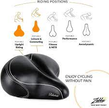 However, you might want to add a gel seat cover for better cushioning. Universal Oversized Bike Saddle Bikeroo Bikeroo