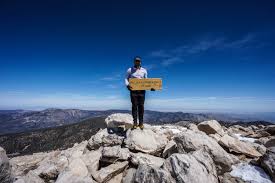 You made it to the top of the highest peak in southern california. San Gorgonio Via Vivian Creek Trail 03 21 15 Trail To Peak
