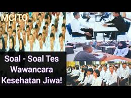 Contoh soal psikotes dan jawaban pdf reader conceptletter. Soal Contoh Tes Wawancara Keswa Kesehatan Jiwa Tni Polri Youtube