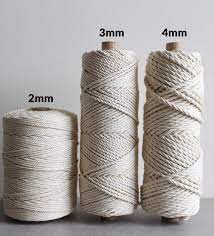 macrame cotton rope cord plant hanger etsy supplies design hanging fuchsia