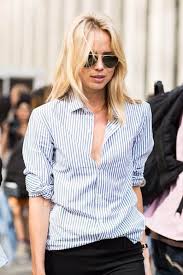 I can fairly easily button the 20 myself. The Unbuttoned Trend A New Way To Wear Your Shirts The Fashion Tag Blog