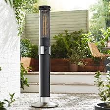 Free standing patio heaters from herschel bring you all the comfort of outdoor heating with the ease and convenience of a stand which you can use to. Swan Al Fresco Sh16310n Column Patio Heater High Efficiency Carbon Fibre Heating Elements Ip24 Approved Two Power Settings 1000 Or 2000 Watts Amazon Co Uk Garden Outdoors