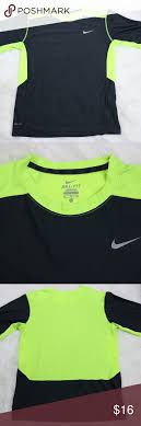 Black And Neon Green Nike Shirt Nike Dri Fit Boy S Xl Shirt Nike Brand Boy S Xl Shirt Dri Fit Neon Green And Black Nike Shirts Tops Tees Short Clothes Design Fashion Design Nike Brand