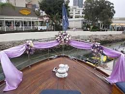 Ceremony On A Boat Yacht Wedding Decor Yacht Wedding Boat Wedding