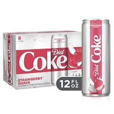 Diet Coke Strawberry Guava Fridge Pack Cans 12 Fl Oz 8 Pack Diet Meijer Grocery Pharmacy Home More