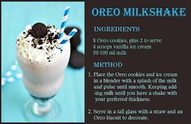 A Home Made Delight To Wow Your Guests With Oreo Milkshake Oreo Milkshake Yummy Milkshake Recipes Yummy Food Dessert