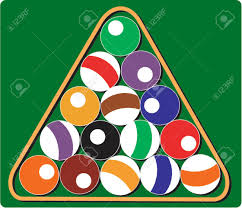 Check spelling or type a new query. Pool Table With A Rack And Fifteen Balls Royalty Free Cliparts Vectors And Stock Illustration Image 825962