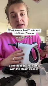 This steam cleaner is the most used tool in my house #cleaninghacks  #cleaninghacks #steamcleaner #blackfridaydeals
