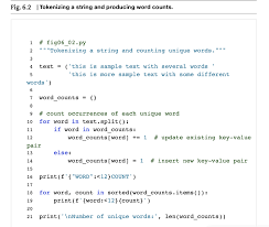 We can also use the split function to split a string with something other than a 'space'. 6 5 Counting Duplicate Words Write A Script That Chegg Com