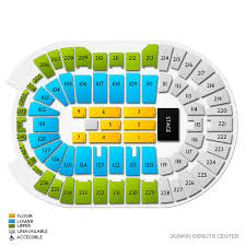 dunkin donuts center 2019 seating chart