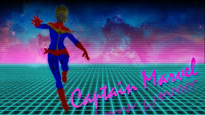 Voir plus d'idées sur le thème héros marvel, marvel, héros. 80s Neon Style Captain Marvel Wallpaper Carolcorps
