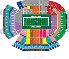 ben hill griffin stadium seating chart its a gator life