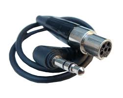 All circuits are the same ~ voltage, ground. Cbl104 3 5mm Stereo Headphone Jack To 5 Pin Mini Xlr Female Cable Boxx Tv