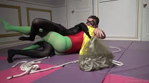 Doom Maidens Wrestling - Grueling Cosplay Bondage Wrestling Catwoman VeVe  Vs Robin Phil (Dec 2022) - XFights