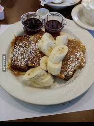 Check spelling or type a new query. Banana Bread French Toast From Huck Finn Restaurant In Chicago 9gag