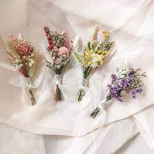 You will end up with 2 'petals' from each marshmallow. Mini Dried Flower Bouquets Furniture Home Living Gardening Plants Seeds On Carousell