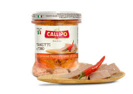 Di tonno all'olio d'oliva callipo è in vasetto di vetro per mostrarvi visivamente la bontà del tonno ancor prima di gustarlo e. Trancetti Di Tonno Callipo Con Peperoncino Fresco Piccante Di Calabria
