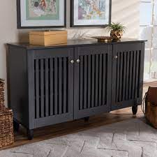 Combined with minimalist design and classic black finish, our shoe cabinet will be an aesthetically pleasing and an elegant storage addition to your living room, entryway, bedroom or office. Winston Porter Entryway 12 Pair Shoe Storage Cabinet Reviews Wayfair