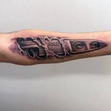 Dos increíbles cuchillos de cocina, el cuchillo japonés santoku y el cuchillo del chef. 60 Cuchillo Chef Disenos De Tatuajes Para Los Hombres Ideas De Cook Tinta Tatuajeclub Com