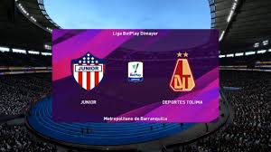 Classificação como mandante liga betplay dimayor 2020. Junior Barranquilla X Tolima Liga Betplay Dimayor Jogo Simulado Pes 2020 Youtube