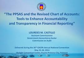 the ppsas and the revised chart of accounts